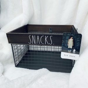 Rae Dunn | “Snack” Wire Basket | Brand New